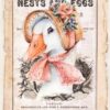 Decoupage Rice Paper A/4 - Duck Hat Fashion - 1855