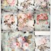 Decoupage Rice Paper A/3 - Vintage Roses - 3470