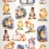 Decoupage Rice Paper A/3 - Easter Animals - 3734