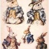 Decoupage Rice Paper A/4 - Alice in Wonderland - 36