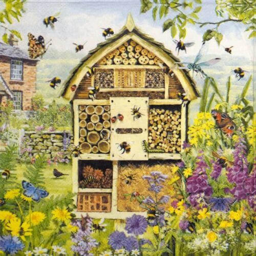 Paper Napkin - Bee Hotel