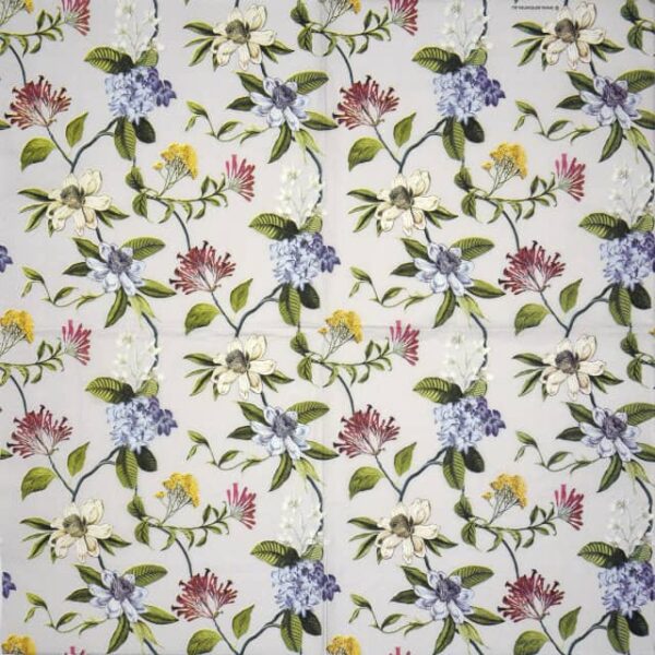 Paper Napkin - Floral mix grey