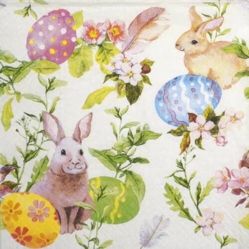 Paper Napkin - Boho Easter