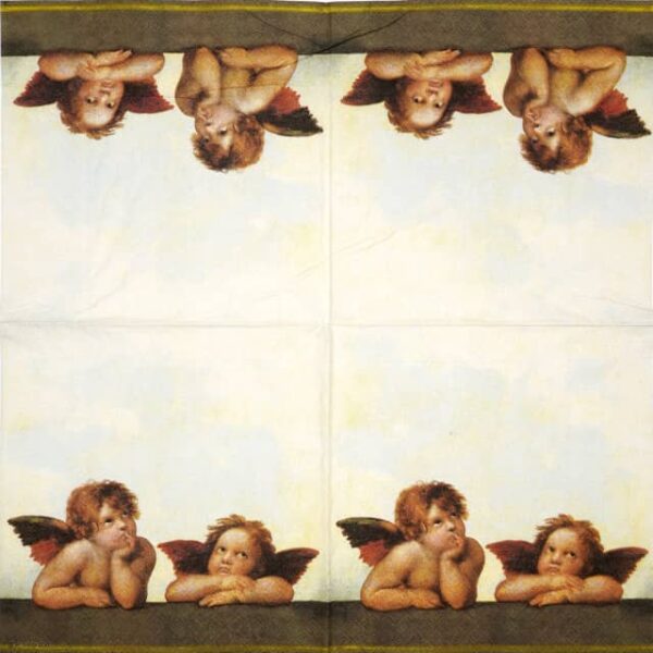 Single Decoupage Napkin - Angelo