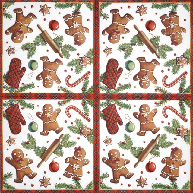 Paper-napkin-Ambiente-Gingerbread-cookies-33318880