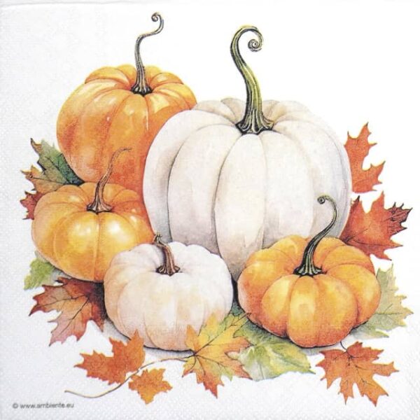 Paper Napkins - Pumpkin season (20 pieces)