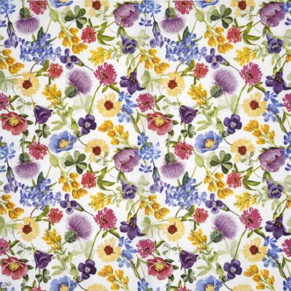 Paper Napkin - Wild Flowers Allover