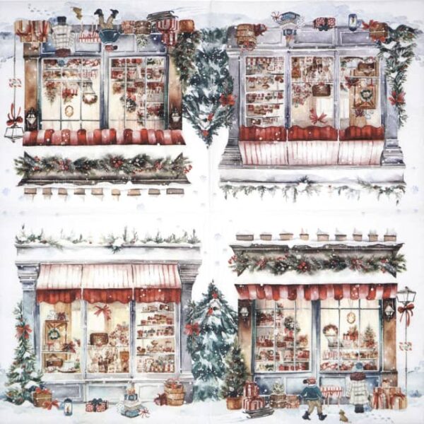 Paper Napkin - Boutique de Noel