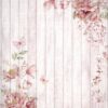 Stamperia Rice Paper A4 - Roseland - Corners with Roses - DFSA4779