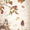 Stamperia Rice Paper A4 - Woodland - Butterfly - DFSA4817