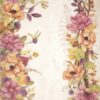 Stamperia Rice Paper A4 - Woodland - Floral Borders - DFSA4818