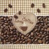 Single Decoupage Napkin - Coffee Love