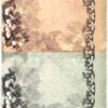 Rice Paper A/3 - Dual Magnolia Decor