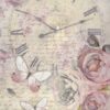 Stamperia Rice Paper A4 - Shabby Rose - Clock - DFSA4880