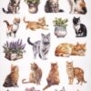 Stamperia Rice Paper A4 - Cats - DFSA4887