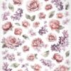 Stamperia Rice Paper A4 - Roses - DFSA4894