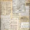 Stamperia Rice Paper A4 - The Derby Gazette - DFSA4916