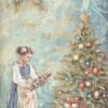 Stamperia Rice Paper A4 - The Nutcracker - Christmas Tree - DFSA4941