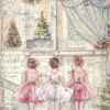 Stamperia Rice Paper A4 - The Nutcracker - Ballet - DFSA4943