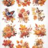 AB Studio Decoupage Rice Paper A/4 - Harvest Festival Decoration - 338