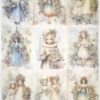 AB Studio Decoupage Rice Paper  A/4 - Vintage Angels Collection - 5678