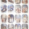 AB Studio Decoupage Rice Paper A/4 - Vintage Winter - 5710