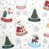 Paper Napkin - Christmas Snow Globes