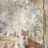 Stamperia A/4 Rice Paper - Fox - DFSA4951