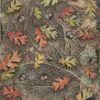 Stamperia A/4 Rice Paper - Forest Acorns and Leaves - DFSA4953