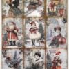 AB Studio Decoupage Rice Paper A/4 - Christmas Nostalgia - 480MV