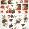 Rice Paper Decoupage A/3 - Christmas Mistletoe - R1099L