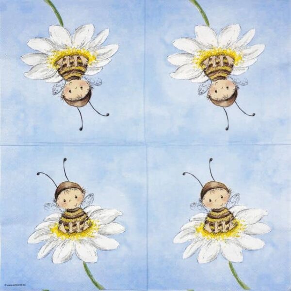 Paper Napkin - Bee child