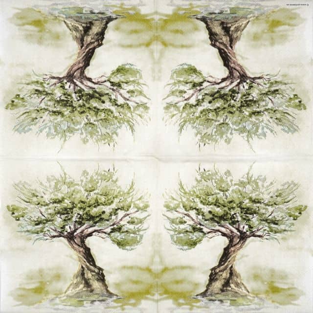 Paper Napkin - Olive tree