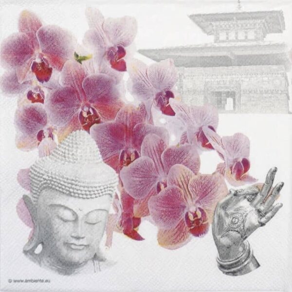 Paper Napkin - Orchids of Buddha