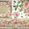 Stamperia Rice Paper 33x49cm - Clock with Roses DFS312