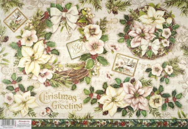 a close-up of a christmas card