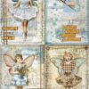 a collage of cards with angels and fairies