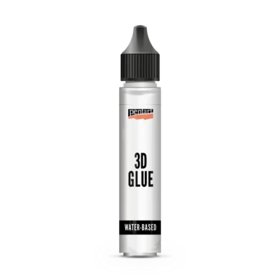 Pentart 3D Glue Pen for Foils 30ml bottle with a fine applicator tip.