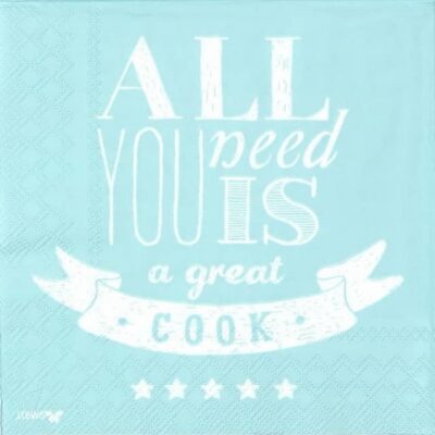 Paper Napkin - James Great Cook