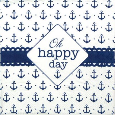 Paper Napkin - Happy Day