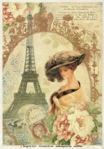 Rice Paper - Eiffel Tower