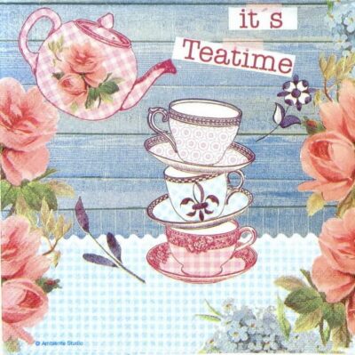 Paper Napkin - It's Teatime