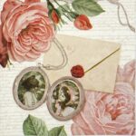 Lunch Napkins (20) - Photo Medaillon