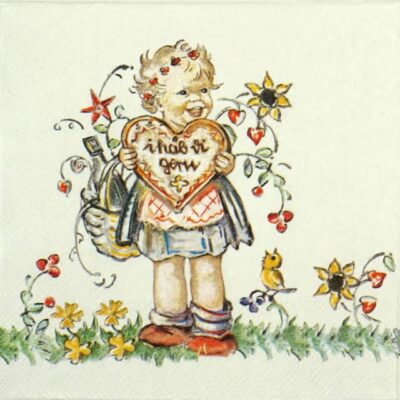 Paper Napkin - Valentine Gift