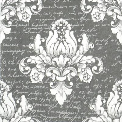 Lunch Napkins (20) - Barok Grey