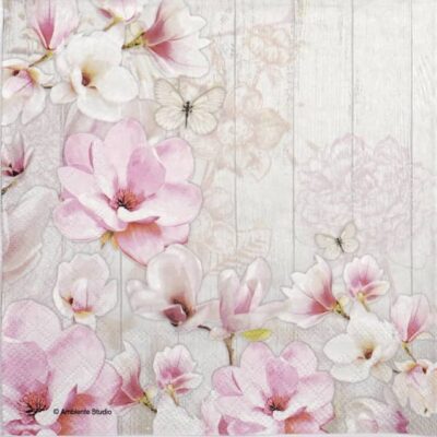 Cocktail Napkin - Magnolia Garden
