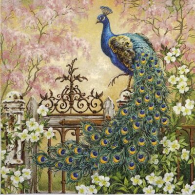 Paper Napkin - Noble Peacock