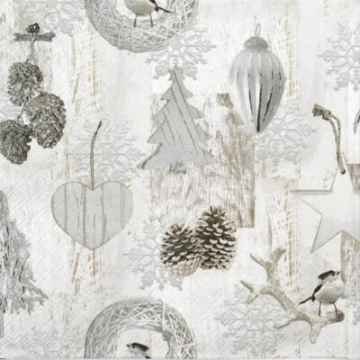 Lunch Napkins (20) - White Decoration