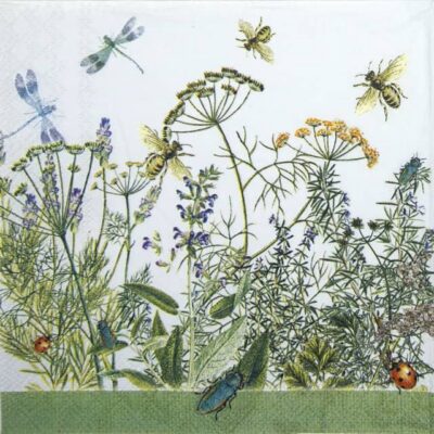 Paper Napkin - Field Flowers