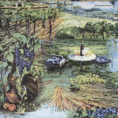 Paper Napkins - Vineyard (20 pieces)